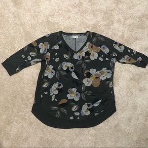 Maurice’s womens XL floral shirt